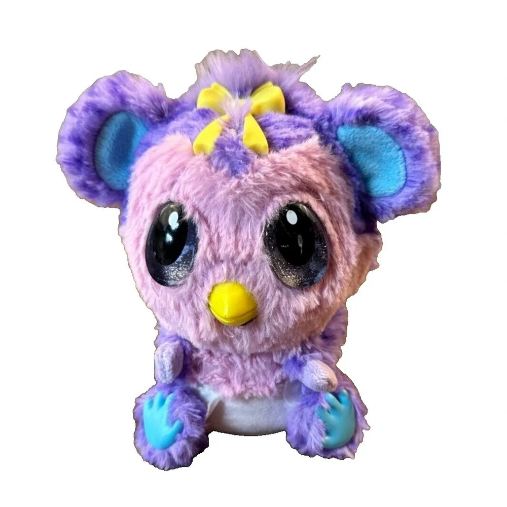 Hatchimals Hatchibabies Purple Ponette‎ Baby Bird Interactive Talks Lights Works